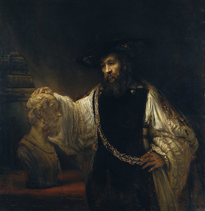 Aristotle with a Bust of Homer Rembrandt